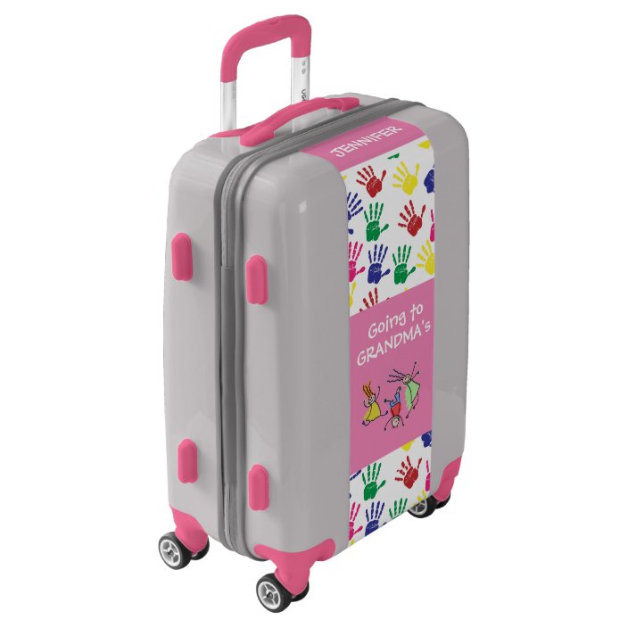 personalized child luggage