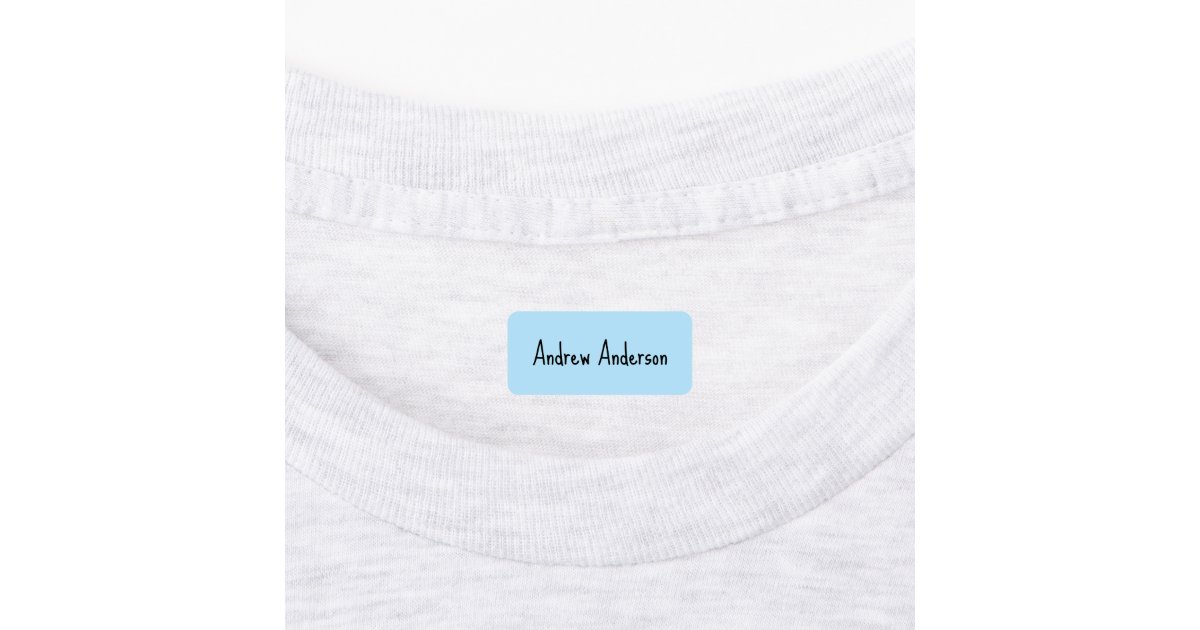 Personalized Child Name Belongings Stickers Zazzle