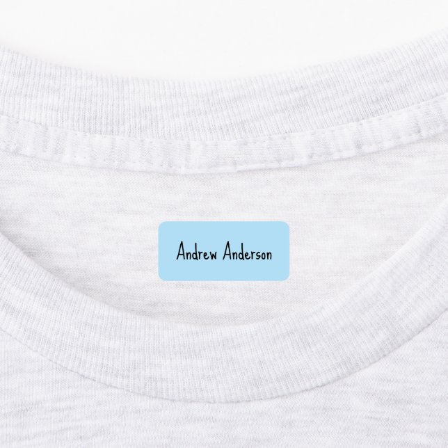 Personalized Child Name Belongings Stickers (Affixed)