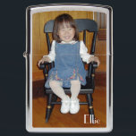 Personalized Child or Family Photo  Zippo Lighter<br><div class="desc">Personalized child or family photo lighter - Just upload your favorite photo of your child or family,  add names and your done! Perfect gift for Dad or Grandpa!</div>