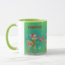 PERSONALIZED CHILDREN'S CHRISTMAS MUG 