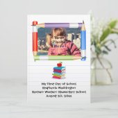 Personalized Children's Kids School Photo (Standing Front)