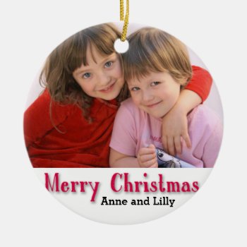 Personalized Children's Ornament by SunflowerDesigns at Zazzle