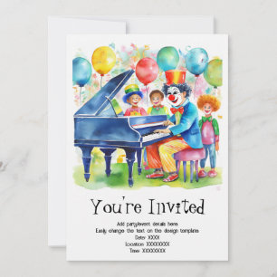 Personalized Child's Birthday Party Invitation