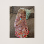 Personalized Child's Photo Jigsaw Puzzle<br><div class="desc">Add your family's portrait or pictures of your child to the puzzle in the personalize area.</div>