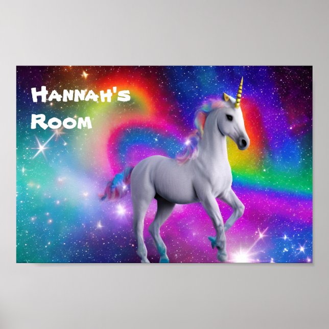 Personalized Child's room Poster (Front)