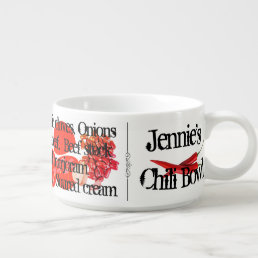 Personalized Chili Bowl Mug