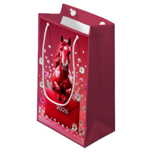 Personalized Chinese new year 2026 Small Gift Bag