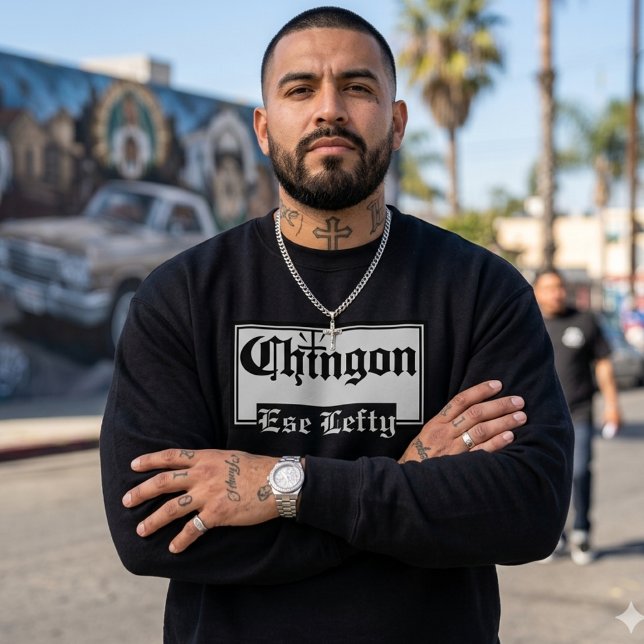 Personalized Chingón Sweatshirt  (Personalized Chingón Sweatshirt)