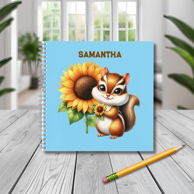 Personalized Chipmunk Notebook (Creator Uploaded)