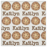 Personalized Chocolate Chip Cookie Cookies Fabric