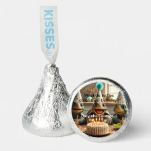 Personalized chocolate favors, turtle example hershey®'s kisses®
