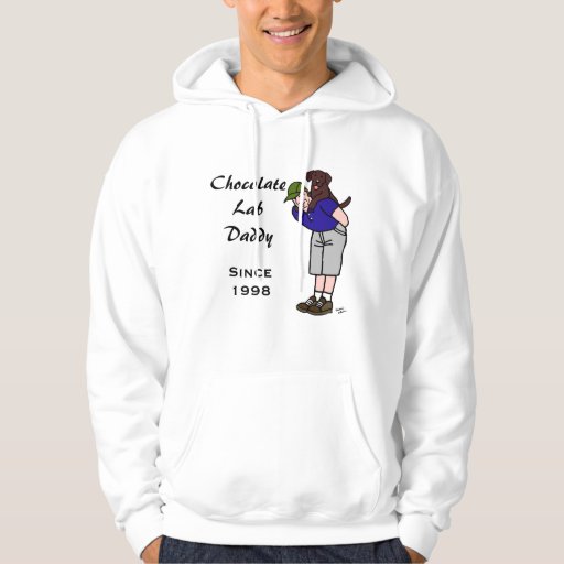 Personalized Chocolate Lab Daddy  