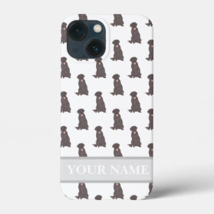 Personalized Chocolate Lab Labrador Dog iPhone 13 Mini Case