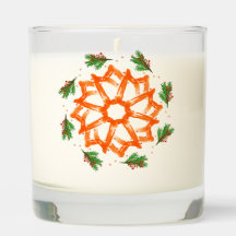 Personalized Chrisrtmas Scented Jar Candle