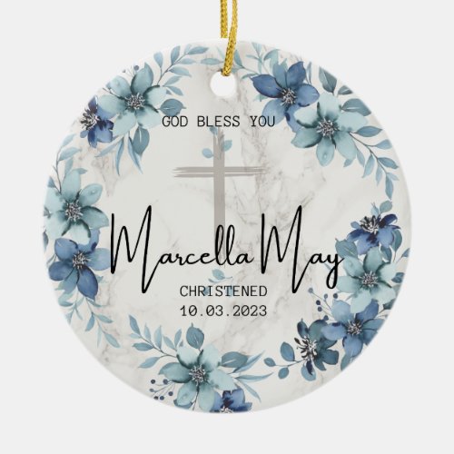 Personalized Christened Ornaments