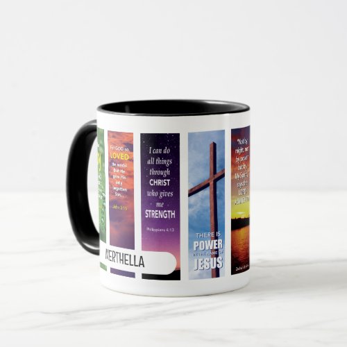 Personalized Christian BIBLE MEDITATION Mug