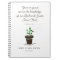 Personalized Christian Bible Study Notebook