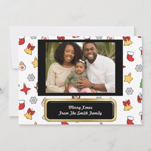 Personalized Christian Christmas Blessings Card