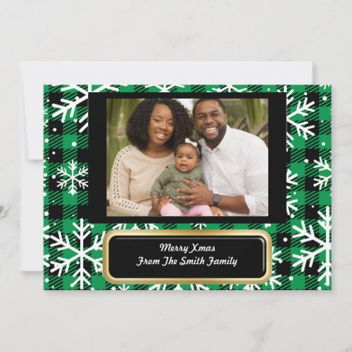 Personalized Christian Christmas Card