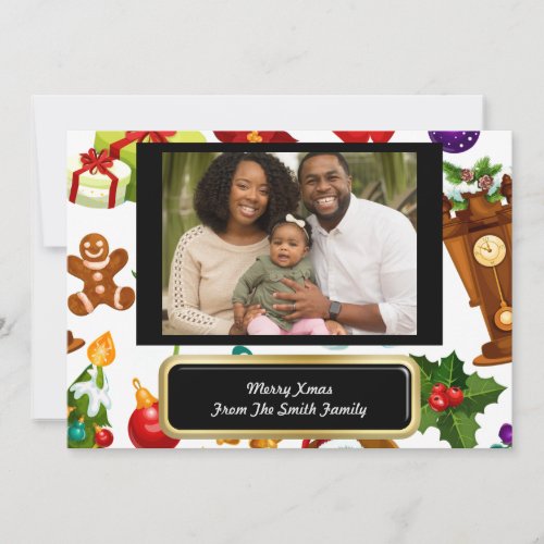 Personalized Christian Christmas Card _ Share Joy