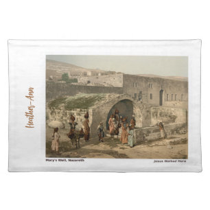 Personalized Christian Family Table Decor Cloth Placemat