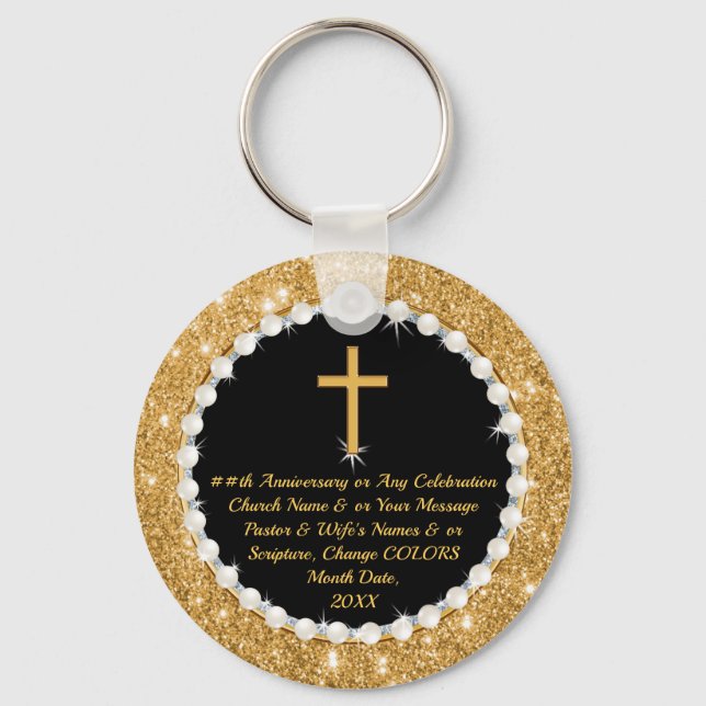 Personalized, Christian Favors for ANY OCCASION Keychain (Front)
