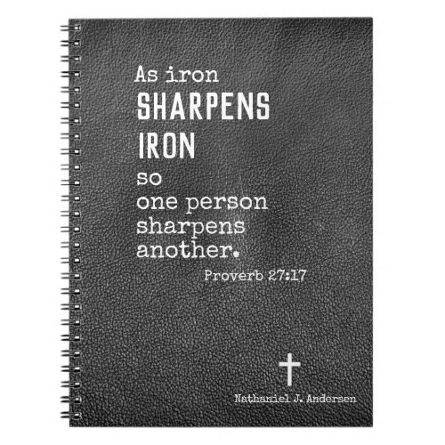 Personalized Christian Gifts for Men_ Proverbs Notebook