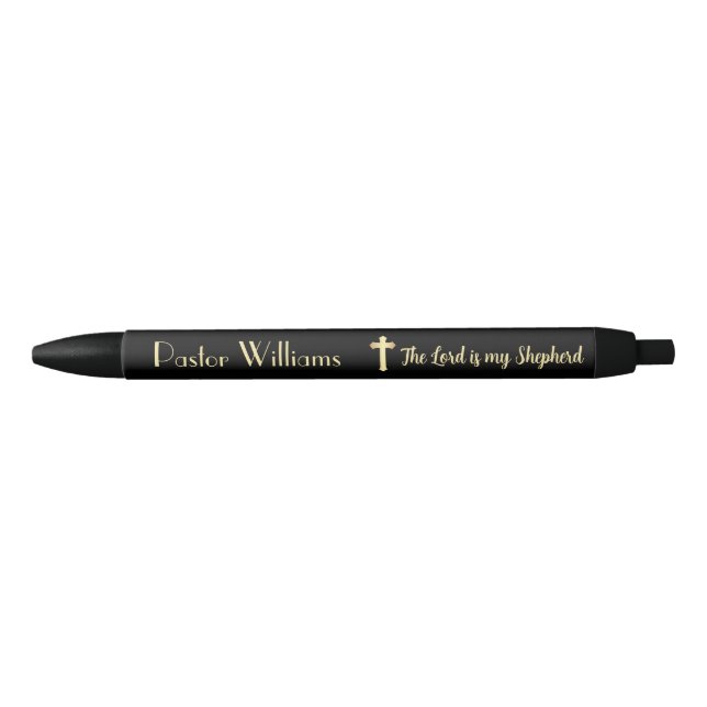 Personalized Christian Ink Pen with Bible Verse (Front)
