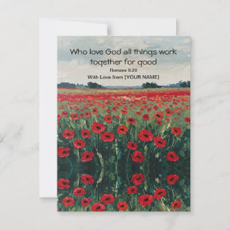 Personalized Christian Postcard