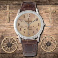 Personalized Christian Watches for Men or Women