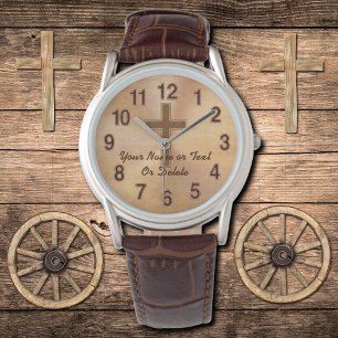 Personalized Christian Watches for Men or Women