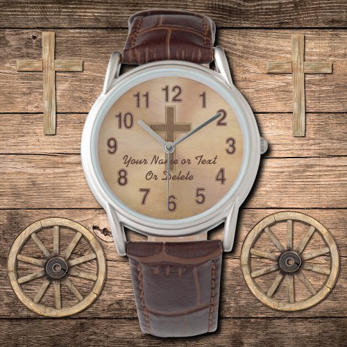 Personalized Christian Watches for Men or Women