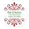 Personalized Christmas Address Labels