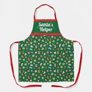 Personalized Christmas All-Over Print Apron