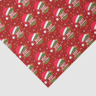 Personalized Christmas and 2027 New Year design Tissue Paper