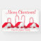 Personalized Christmas Banner Candy Canes Snowball