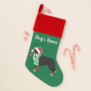 Personalized Christmas Bernese Mountain Dog Stocking