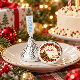 Personalized Christmas Birthday Hershey®'s Kisses®
