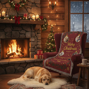 Personalized Christmas Blanket – Custom Photos