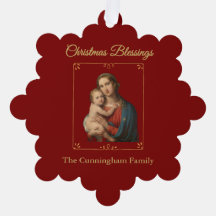 Personalized Christmas Blessings
