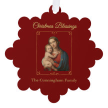 Personalized Christmas Blessings