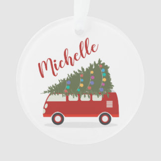 Personalized Christmas Car & Tree Ornament