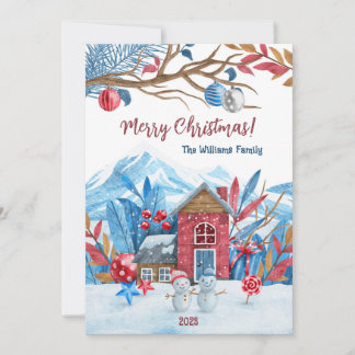 Personalized Christmas Card