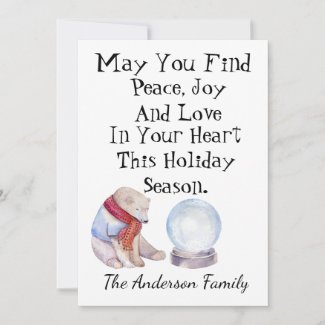 Personalized Christmas Card