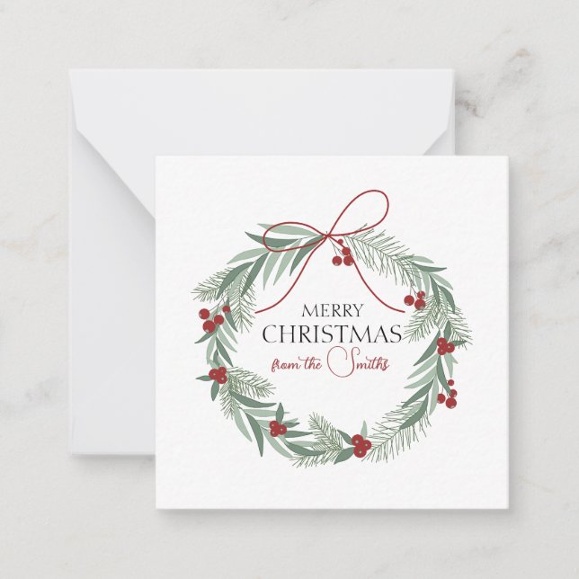 Personalized Christmas Card (Front)