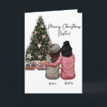 Personalized Christmas Card Bestie<br><div class="desc">A "Personalized Christmas Card for Bestie" is a heartfelt way to express your warm wishes and celebrate your close friendship during the holiday season. You can customize the card with a heartfelt message, your bestie's name, or other personal details, adding a special touch to your holiday greetings. It's a meaningful...</div>