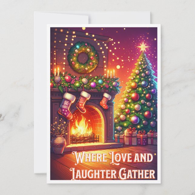 Personalized Christmas Card - Digital or physical  (Back)