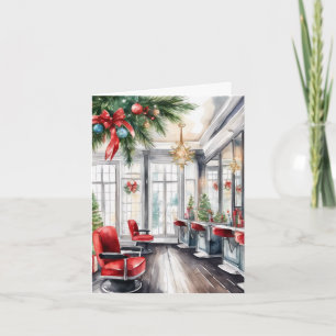 Personalized Christmas Card for Hair Stylist