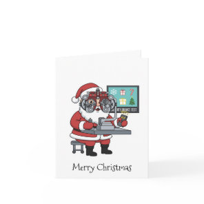 Personalized Christmas Card for Optometrist